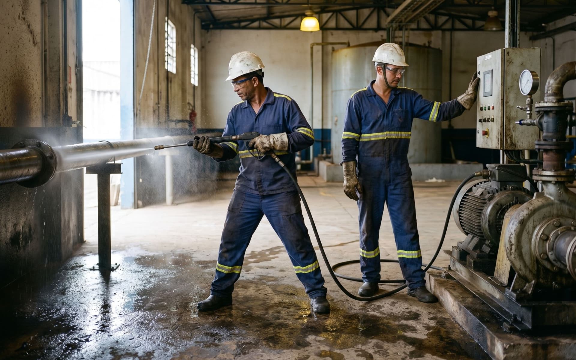Atendimento industrial da AgilizaServ